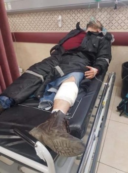 نقابة الصحفيين تستنكر اعتداء قوات الاحتلال على مراسل تلفزيون فلسطين في بلدة "بيتا"