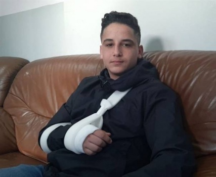 فيديو| إصابة الطالب محمد عطية برصاص الاحتلال في العيسوية
