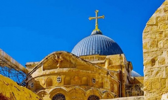 اغلاق كنيسة القيامة في القدس