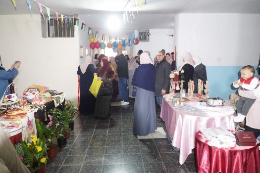 وزارة الأوقاف تفتتح معرض الأشغال اليدوية في جنين