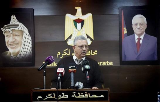 محافظ طولكرم للمواطنين : لا تخرجوا من المنازل