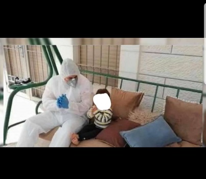 الطفلة الرضيعة المصابة بكورونا في بيت لحم ظهرت عليها إشارات التعافي من الفيروس
