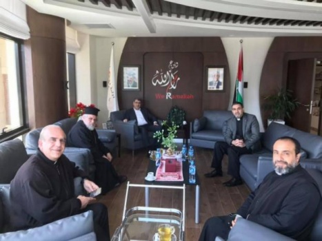 مجلس كنائس رام الله : صلوات الأسبوع المقدس وعيد الفصح في المنازل ..