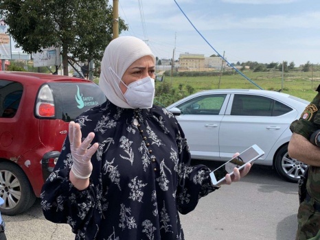 صور...د.ليلى غنام تطلق خدمة المرورو الالكتروني على حواجز المحبة