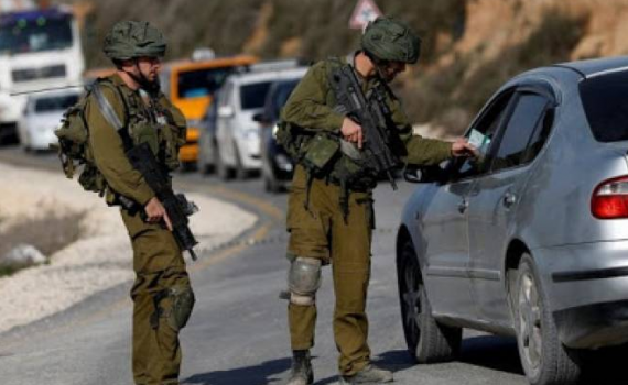 ضابط بجيش الاحتلال يسرق سيارة فلسطينية