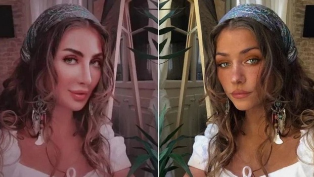 ممثلة مشهورة تثير السخرية.. وجهها على جسد فتاة أجنبية