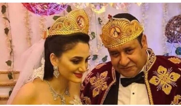 مصر.. إمبراطور العالم السفلي "نخنوخ" يتحدى كورونا ويعلن عن زواجه من سيدة أعمال لبنانية