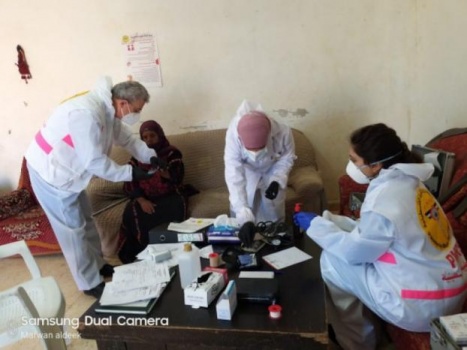 الاحتلال يمنع عيادة الإغاثة الطبية من الوصول الى التجمعات البدوية في منطقة قلقيلية