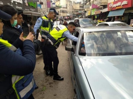 الشرطة تضبط 34 مركبة وتغلق 10 محلات تجارية وتقبض على شخصين في جنين
