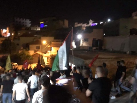 فتح تنظم مسيرة تضامنية للمطالبة بفك الحصار عن بلدة يعبد جنوب جنين
