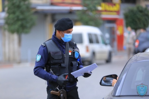 الشرطة تسحب 23 رخصة قيادة اضافة الى اغلاق مقاهي عدد اثنين في رام الله
