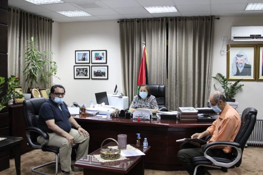 وزيرة الصحة: استكمال تجهيز مستشفى دورا وإعادة فتح مستشفى هوغو تشافيز ومركز الرصد برام الله لعزل وعلاج مرضى كوفيد
