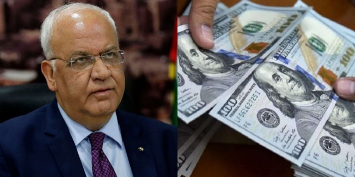 عريقات: طلبنا قرضًا شهريًا بـ 100 مليون دولار من العرب ﻿
