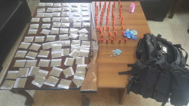 الشرطة تقبض على اكبر تاجر مخدرات بحوزته أكثر من نصف كغم مواد مخدره غرب جنين