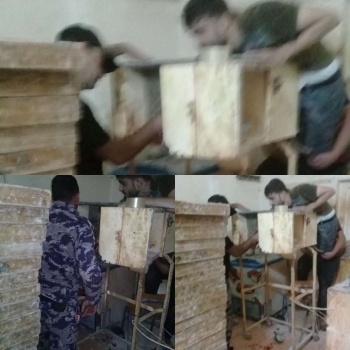 إصابة عامل مخبز في بلدة قباطية بعد أن علقت يده داخل آلة تقطيع العجين