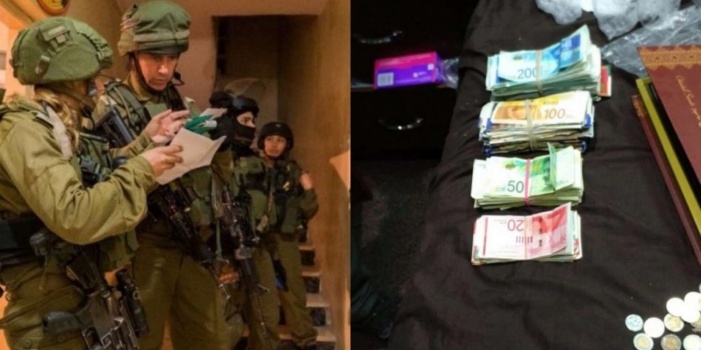 الإحتلال يداهم منزل في جنين ويستولي على مبلغ مالي