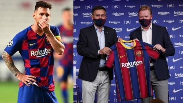 رئيس برشلونة يتحدى ميسي ويوافق على الاستقالة بشرط واحد