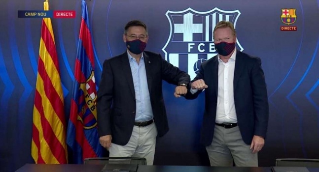 برشلونة يقدم مدربه الجديد أمام الإعلام بشكل رسمي