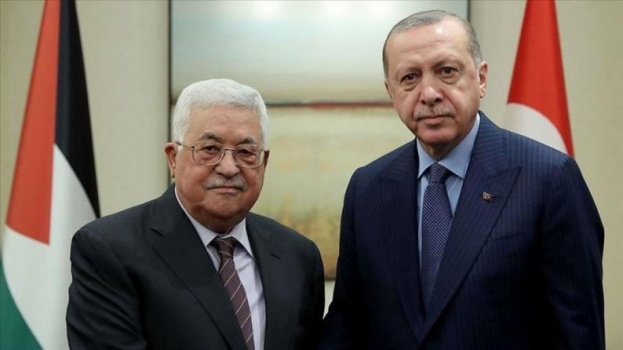 الرئيس يهنئ أردوغان باكتشاف حقل الغاز.. والرئيس التركي يجدد دعم بلاده للقضية الفلسطينية