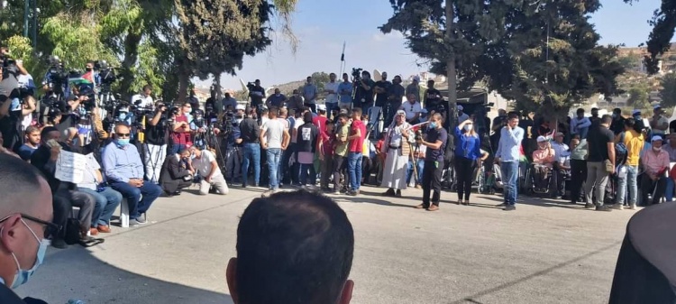 انطلاق المهرجان الوطني الرابع لرفض مخططات الضم والتطبيع
