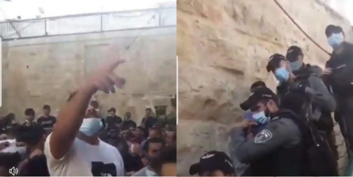 شاهد: الاحتلال يقتحم حفل خطوبة ويعتدي على المدعوين في القدس