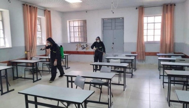 نابلس: إغلاق شعبتين في مدرسة ثانوية عقب اكتشاف إصابتين بكورونا