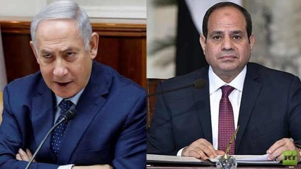 تفاصيل إتصال هاتفي بين السيسي ونتنياهو