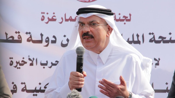 العمادي: قطر دفعت 34 مليون دولار لمنع كارثة إنسانية وشيكة كانت ستحل بالقطاع
