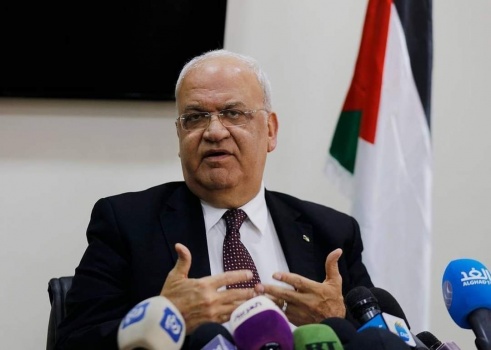 عريقات يؤكد أهمية دعم الانتخابات العامة الفلسطينية