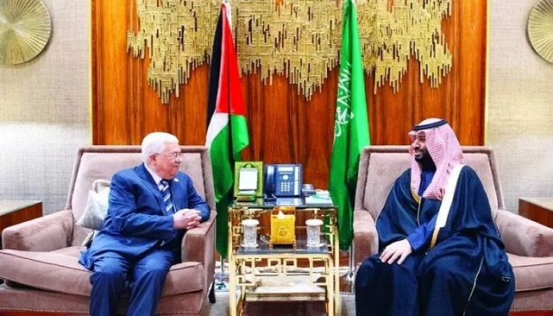 تفاصيل "خريطة فلسطين" التي عرضها محمد بن سلمان على الرئيس عباس 
