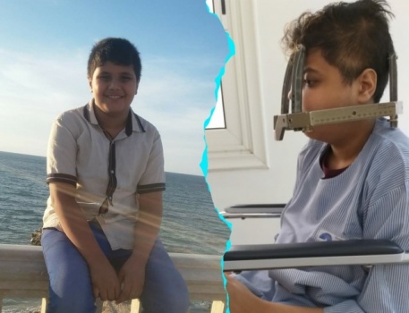مناشدة للرئيس من أجل انقاذ طفل "يعيش آخر أيامه"