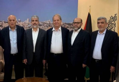 وفد من 'فتح' يلتقي قادة الفصائل الفلسطينية في دمشق