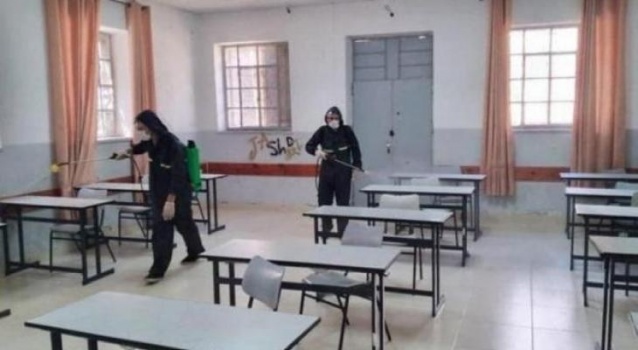 إغلاق مدرستي الذكور والإناث في مخيم نور شمس بسبب كورونا