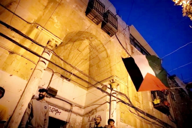 بالصور.. القدس المحتلة تحتفل بـ"انتصار فلسطين"