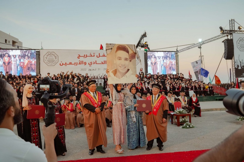 جامعة القدس تختتم مراسم حفل تخريج الفوج (41) بكلية الدعوة وأصول الدين والقرآن والآداب والحقوق والأعمال والاقتصاد والعلوم التربوية