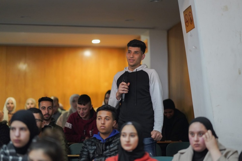 رجل الأعمال سامر الفاخوري يقدم محاضرة في الريادة والأعمال لطلبة جامعة القدس