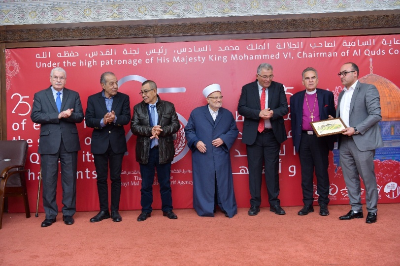 بحضور مقدسي: جامعة القدس تشارك في احتفالية اليوبيل الفضي لوكالة بيت مال القدس في الرباط