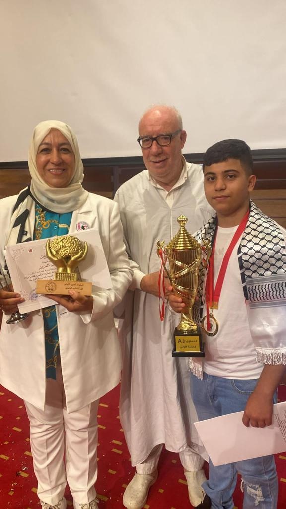 فلسطين الأولى عربياً في بطولة الحساب الذهني -تونس 2023  