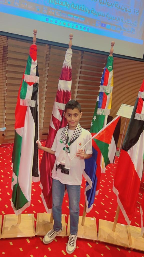 فلسطين الأولى عربياً في بطولة الحساب الذهني -تونس 2023  