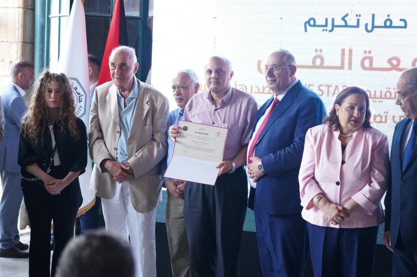  مؤسسة منيب وأنجلا المصري تكرم جامعة القدس ورئيسها احتفاءً بالعالمية