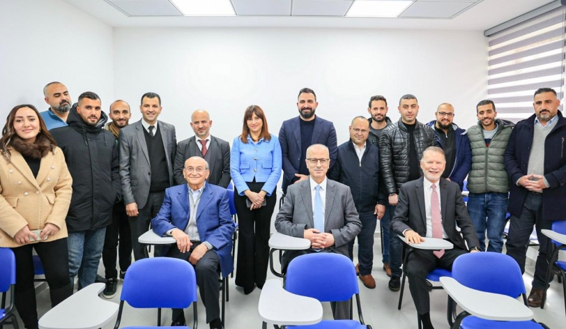 رئيس مجلس أمناء جامعة النجاح يزور الموقع التعليمي للجامعة في مدينة روابي
