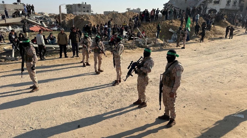 من أمام منزل السنوار وبمخيم جباليا.. بدء الاستعدادات بغزة لتسليم الأسرى الإسرائيليين