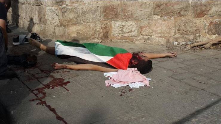 استشهاد شاب برصاص الاحتلال في القدس