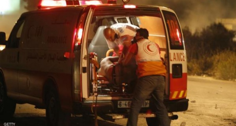 بالصور...وفاة شابين واصابة ثالث بجراح حرجة في حادث سير مروع بغزة