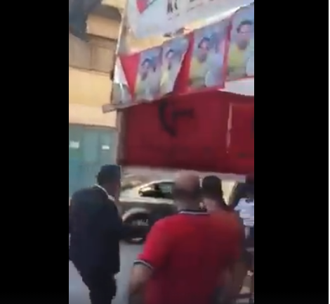 فيديو: عريس يوقف موكب زفافه ليزور خيمة تضامن مع الأسرى في نابلس