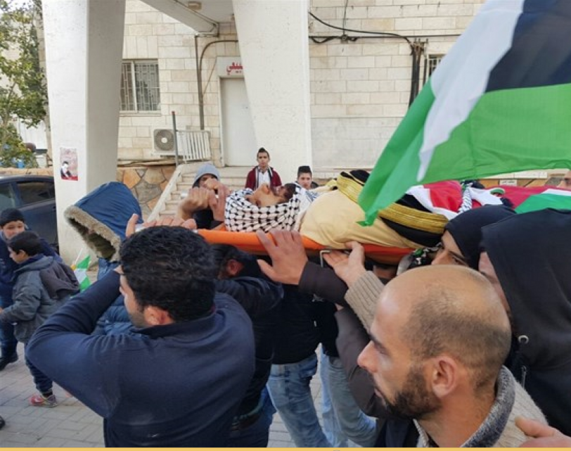 شهداء اوجعوا القلوب..بالصور:تشييع جثماني الشهيدين أبو قرع والشيخ في رام الله
