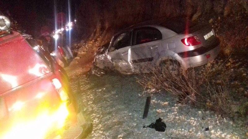 7 اصابات احداها خطيرة في حادث سير غرب رام الله