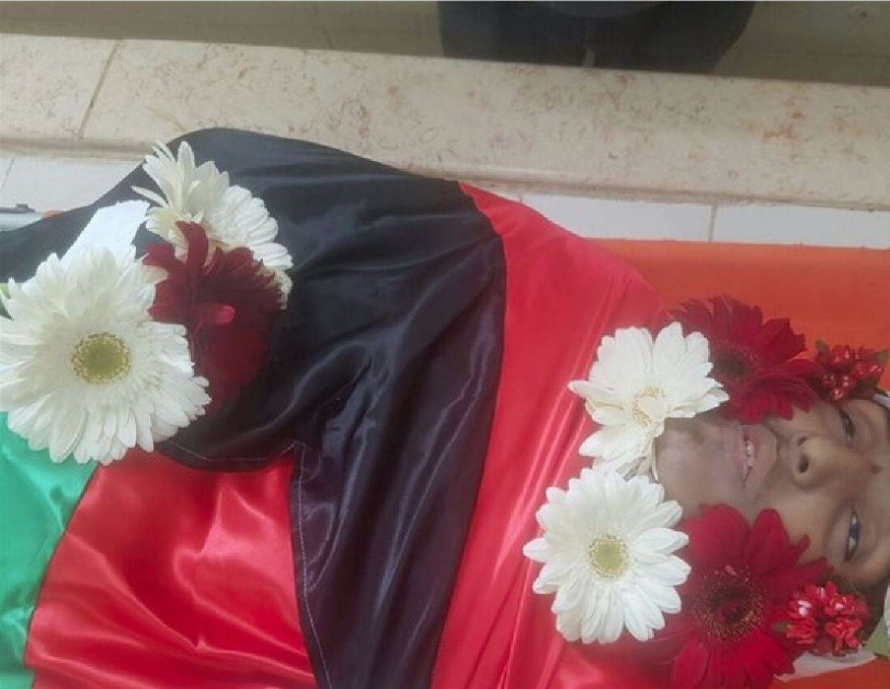 بيرنبالا تشيع جثمان الشهيد الفتى زيدان