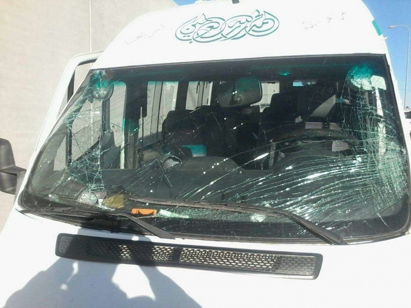 صور:حادث سير على طريق البيرة الجلزون يخلف عدة اصابات