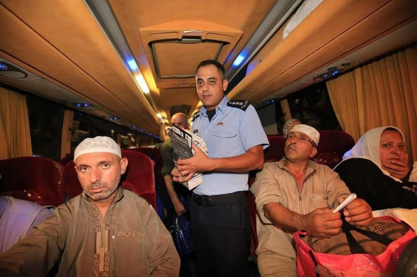 بالصور..اكتمال عودة حجاج الضفة